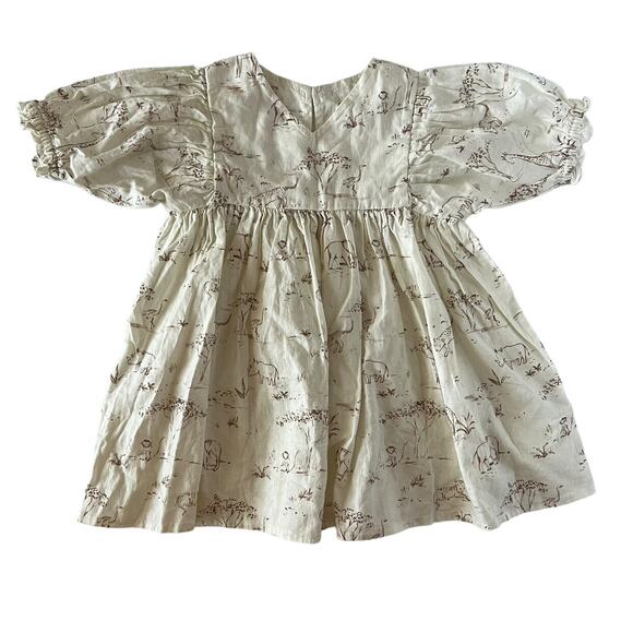 Rylee + Cru Other - NEW Rylee + Cru Jolene Dress In Safari Toile